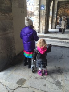 The Shorties at Place des Voges